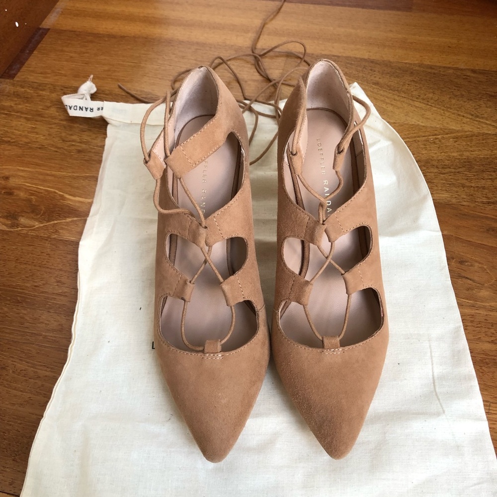 Loeffler Randall Lace Up Heels